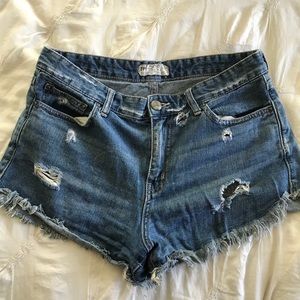 FREE PEOPLE jean shorts